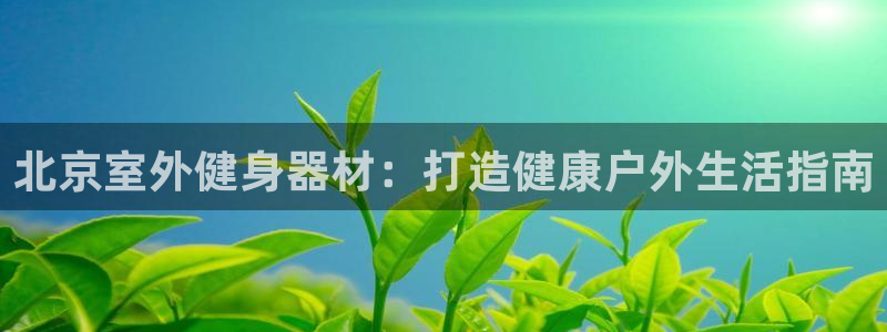 耀世平台开户流程：北京室外健身器材：打造健康户外生活