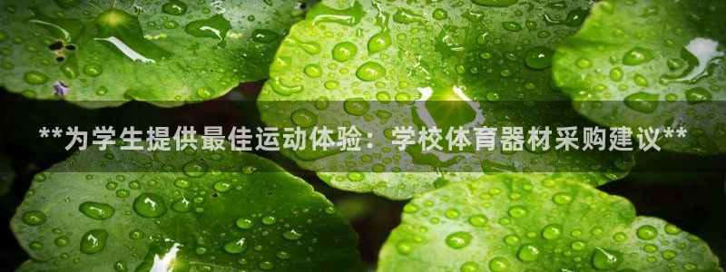 耀世平台代理多少钱一个月：**为学生提供最佳运动体验