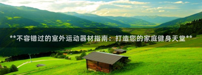 耀世集团：**不容错过的室外运动器材指南：打造您的家