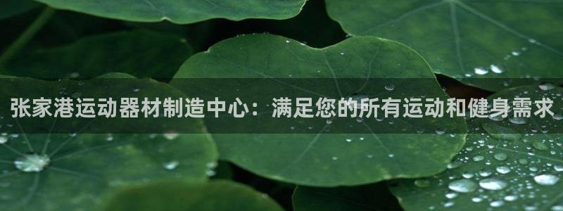 耀世天下短句：张家港运动器材制造中心：满足您的所有运