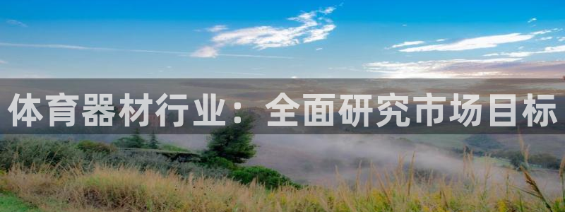 耀世娱乐提款：体育器材行业：全面研究市场目标