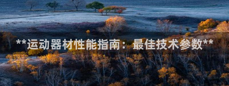 耀世的拼音：**运动器材性能指南：最佳技术参数**