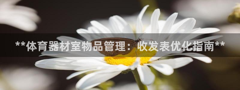 耀世而生什么意思：**体育器材室物品管理：收发表优化
