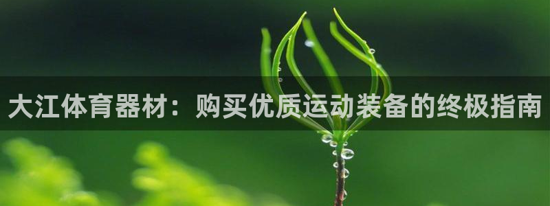 耀世平台心 58534I 耀世：大江体育器材：购买优