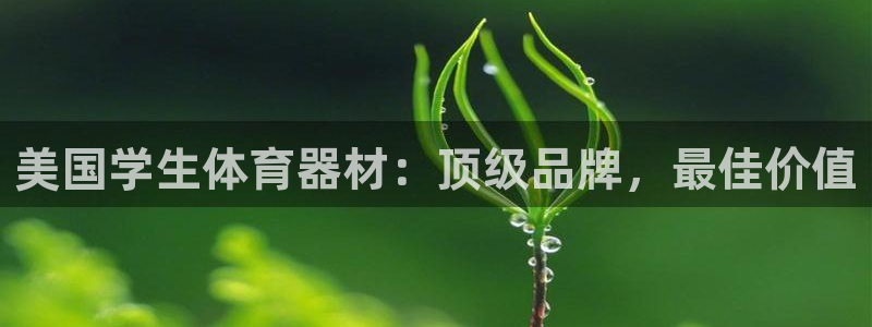 耀世平台招商怎么样：美国学生体育器材：顶级品牌，最佳