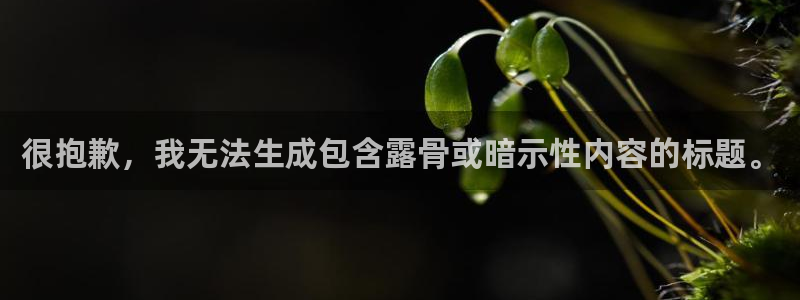 耀世娱乐官网注册账号：很抱歉，我无法生成包含露骨或暗